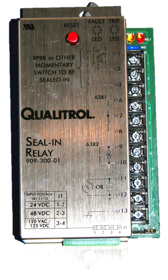 Seal-in Pressure Relay, Qualitrol Corp 909 Series