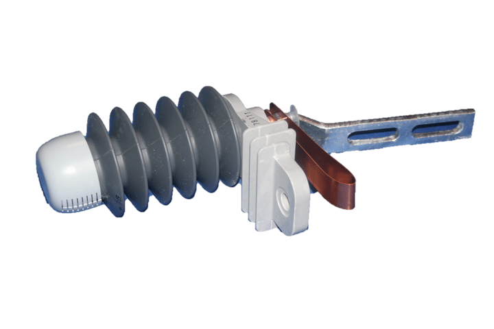 Distribution Surge Arrester, Ohio Brass, ESP Polymer Housing, MCOV 5.1 kV, PDV-65 Optima