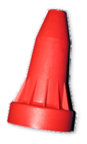 Shipping Cap, Eaton Cooper Power Series, Red, 600 A