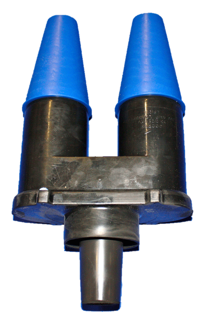 Loadbreak Rotatable Feedthru Insert, Eaton Cooper Power Series, 25 kV, 200 A, IEEE Std 386