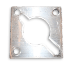 Bush Clamp, Eaton Cooper Power Series, Mild Steel-Hot Dip Galvanized, Used With: Bushing Wells